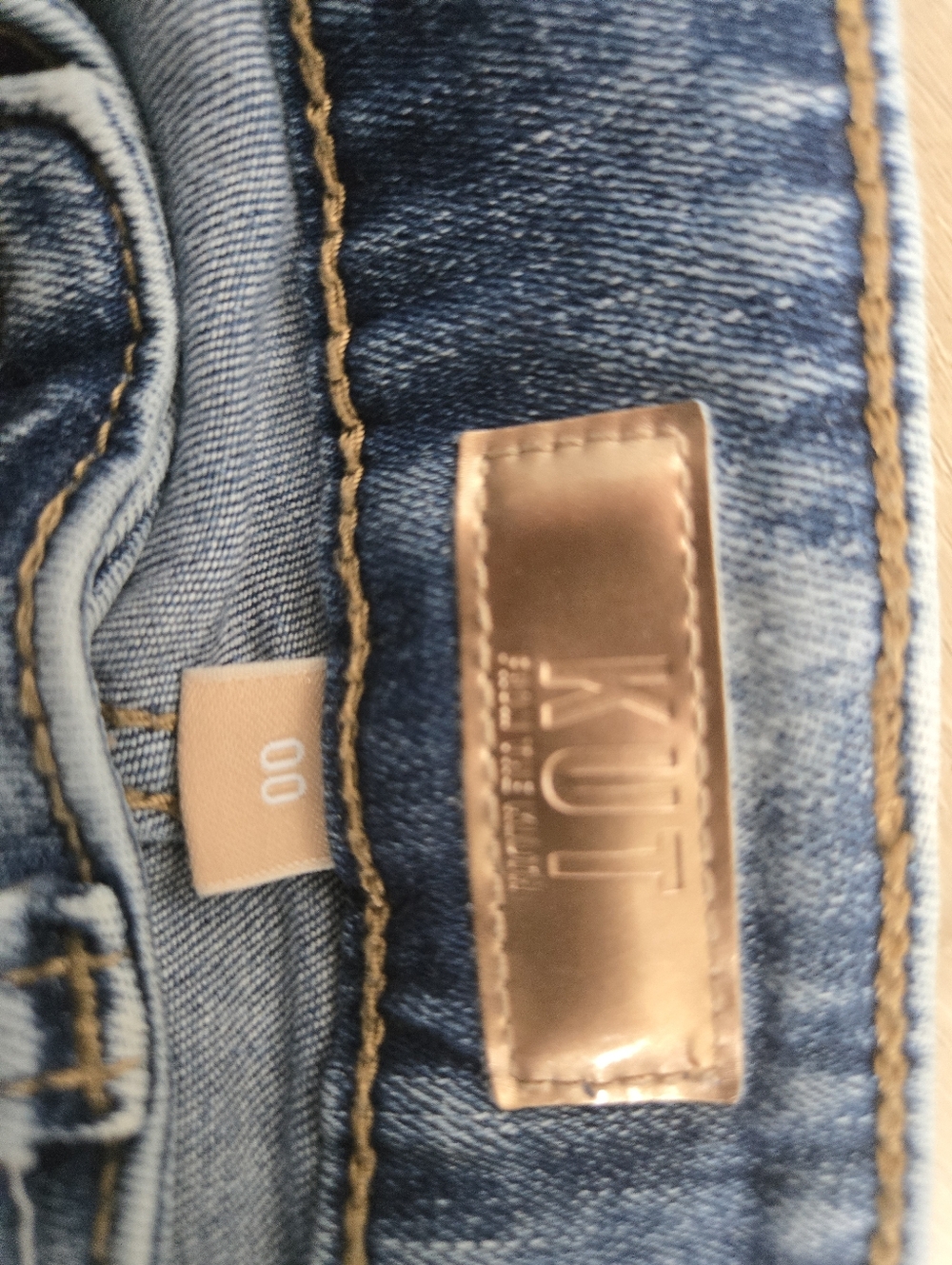 Kut from the Kloth Light Blue Flared Jeans - Picture 2 of 3